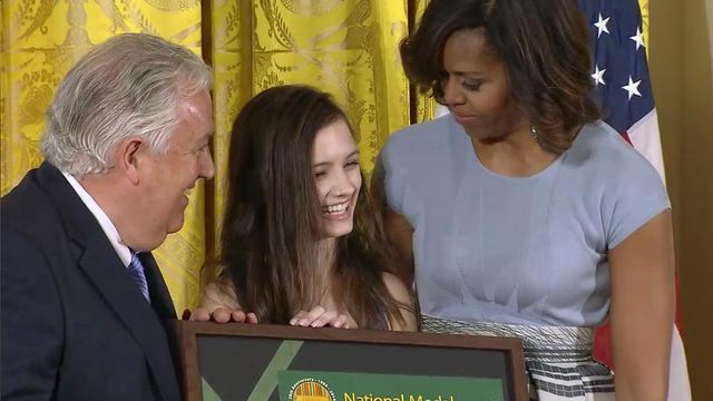 NC sciences museum gets honorary nod from first lady