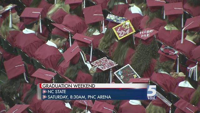 Traffic delays expected around the Triangle for graduation weekend