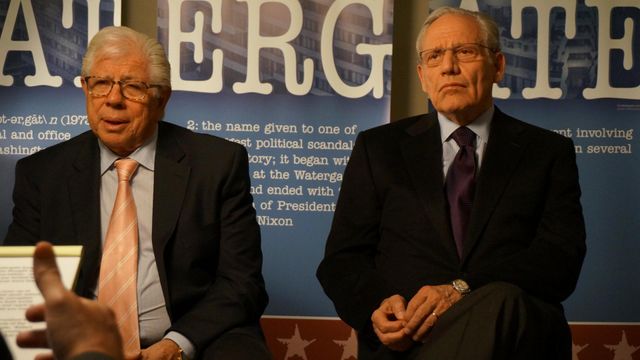 Bob Woodward and Carl Bernstein discuss Watergate and the aftermath