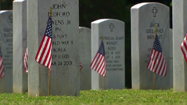 Raleigh residents honor America's heroes