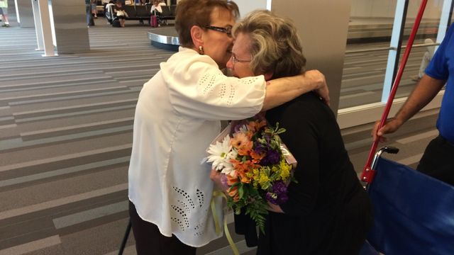 After 70 years, separated sisters reunite