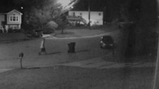 Surveillance video: Suspected peeper in Raleigh
