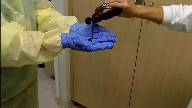 Henderson hospital using chocolate to train for potential Ebola threat