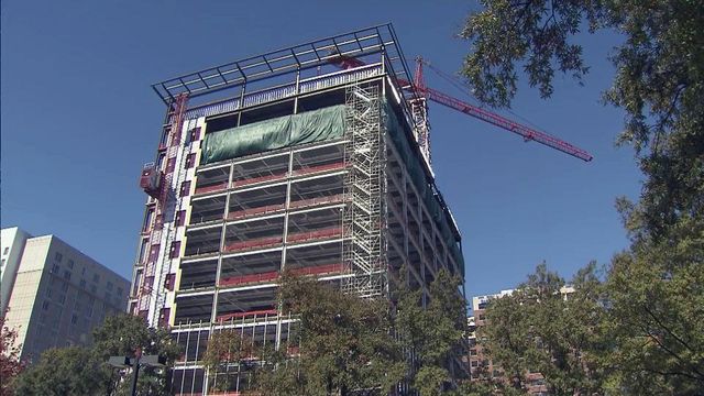 Building resumes in Raleigh after recession