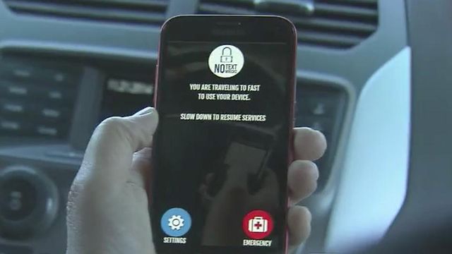 Smartphone service helps prevents texting-while-driving