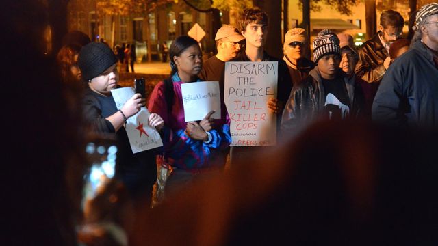 Ferguson protests occur across Triangle