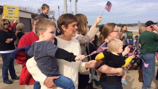 Deployed paratroopers return to joyous reunions at Fort Bragg