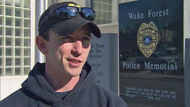 Youngsville man organizing support for law enforcement officers
