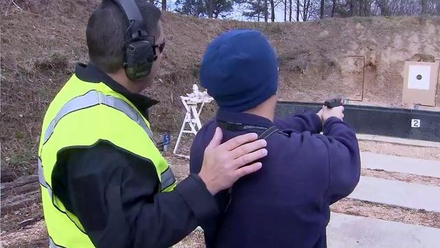 Fayetteville police hold media day at training center
