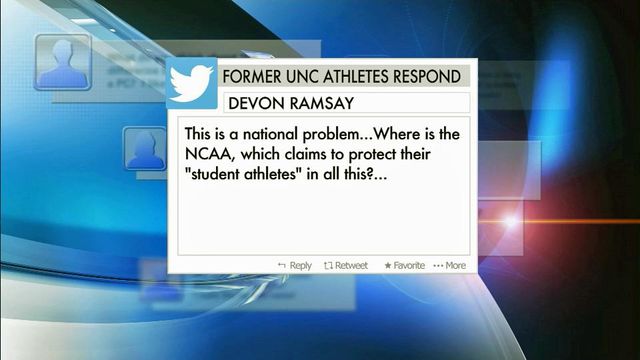 Former UNC athletes take to social media to gain lawsuit support