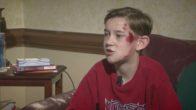 Raleigh teen recovering after being hit by car while sledding