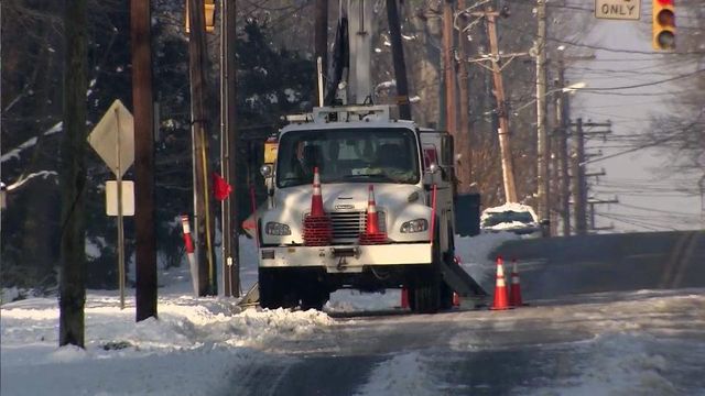 Power slowly returning to Triangle residents