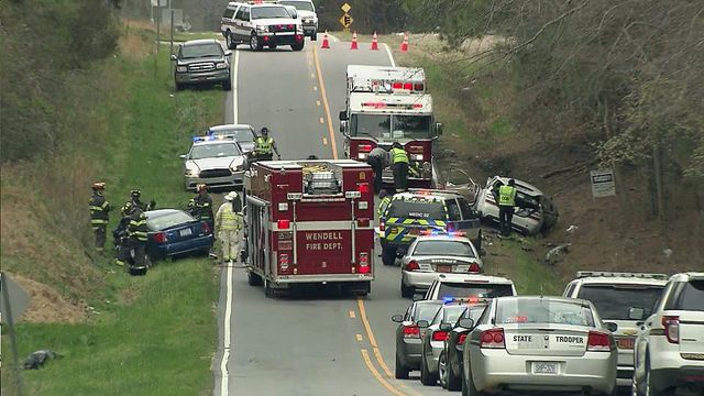 Two killed in Wake County wreck