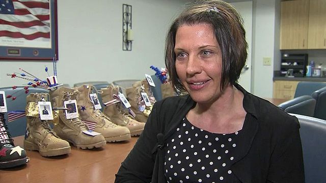 Families turn boots into symbols of pride, love