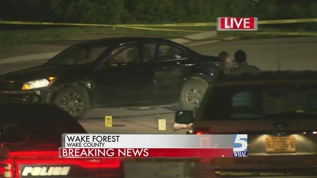 Man shot by police in Wake Forest