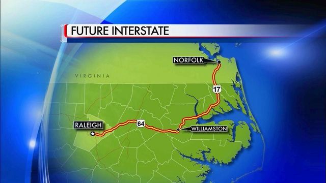 Proponents want to extend I-495 corridor from NC to Va.