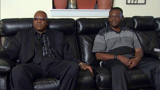 Brothers catch up on modern gadgets after years behind bars