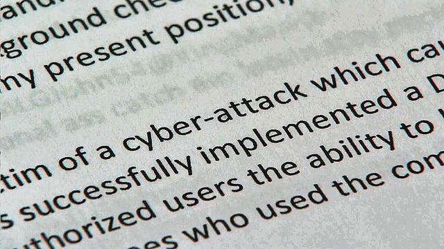 Cyber attack responsible for computer shut down