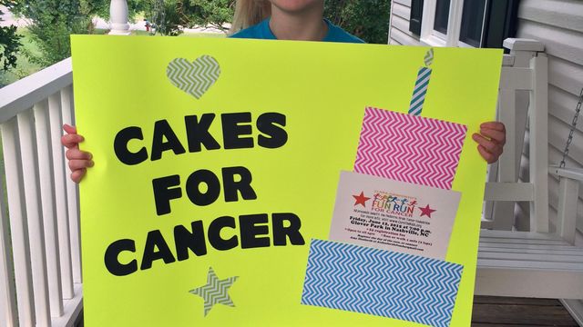 Nashville girl organizes 'fun run' for cancer awareness 