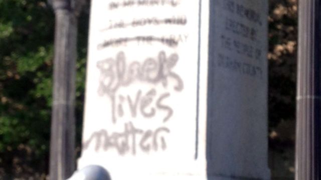 Vandalism continues at area Confederate memorials
