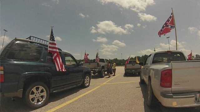 Confederate flag 'Heritage Ride' held in Harnett County