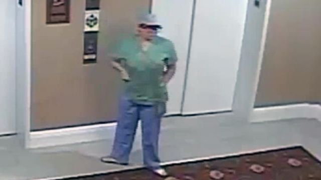 Surveillance video 2: Woman poses as nurse in Cary retirement facility