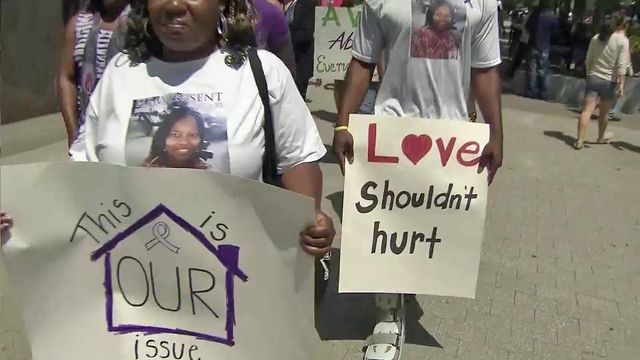 March honors women killed in domestic violence incidents