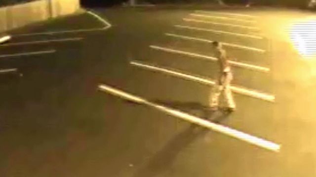 Raw: Second video shows man near Fayetteville crime scene