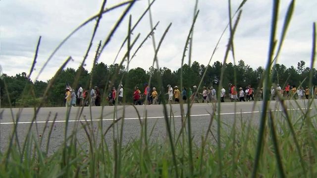 NAACP 'Journey for Justice' marches through North Carolina