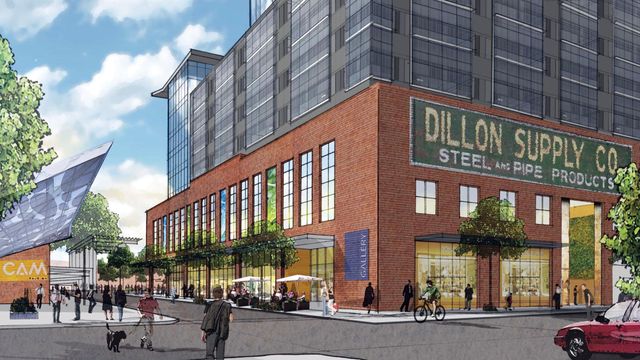 The Dillon retailers, anchored by Urban Outfitters, will open in 2018