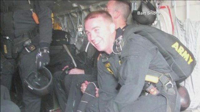 Injured in jump, paratrooper works toward return