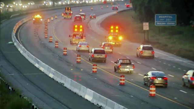 RAW: I-40 East reopens after Fortify zone wreck