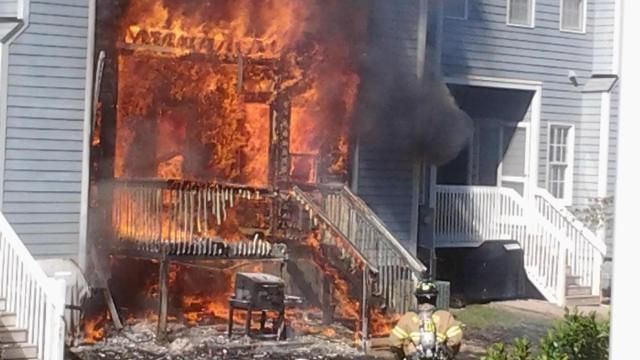 Fire destroys home of Raleigh police officer