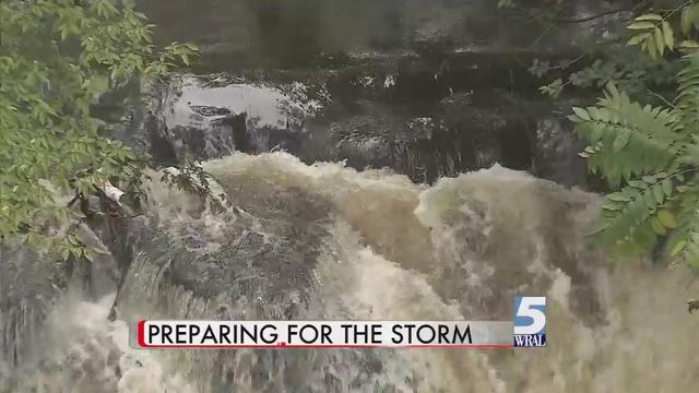 Triangle prepares for flooding with hurricane approaching