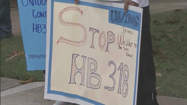 Protesters continue to rally against House Bill 318