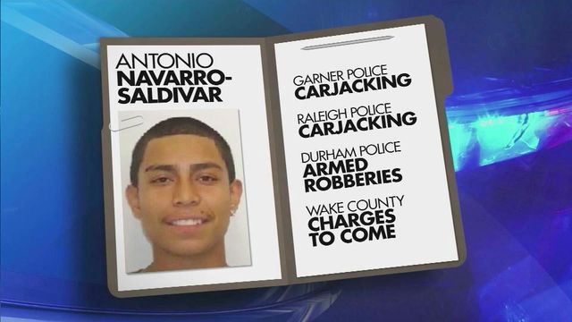 Teen sought after carjackings in Garner, Raleigh, Durham