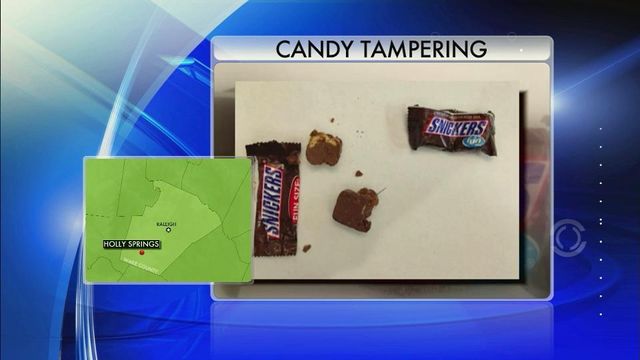 Needle found in Halloween candy in Holly Springs