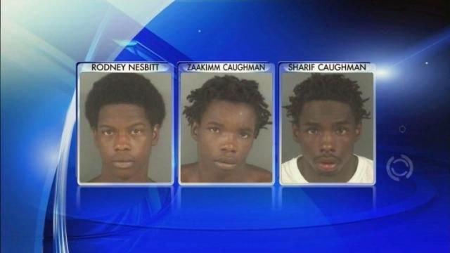 Three teens charged in connection with violent crime spree appear