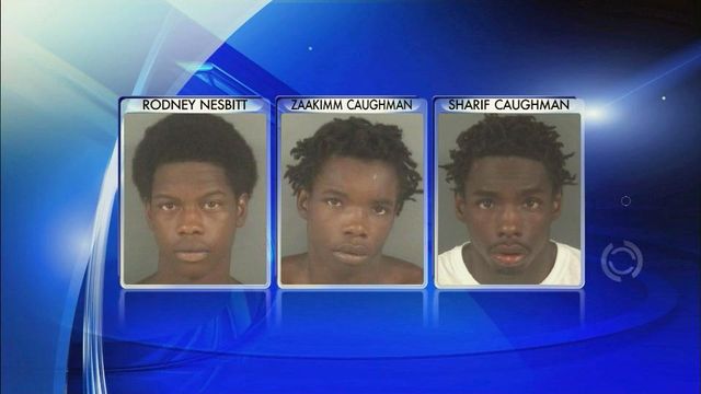 Three teens charged in connection with Fayetteville crime spree appear in court