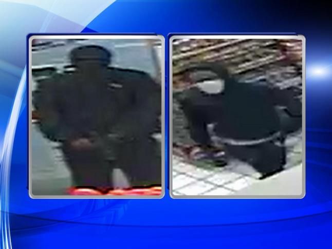Police searching for two men in convenience store robbery