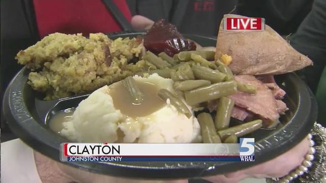 Johnston County comes together for Thanksgiving meal