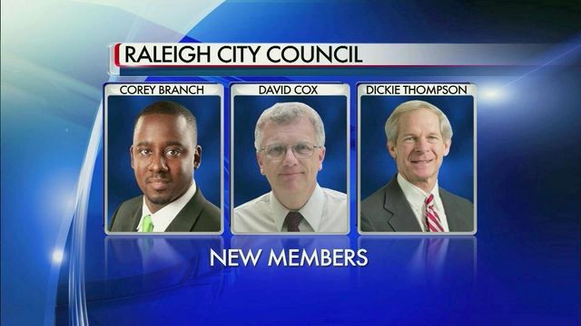 New Raleigh city leaders sworn in