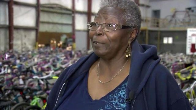 Hundreds of bikes ready for annual Fayetteville giveaway