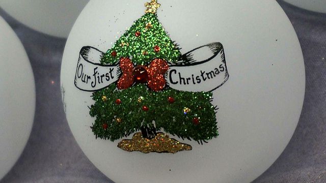 Hand painted ornaments offer meaning for everyone