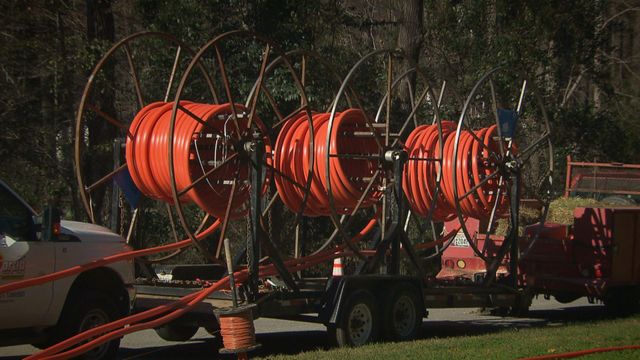 Crews challenged to install fiber without knocking out services