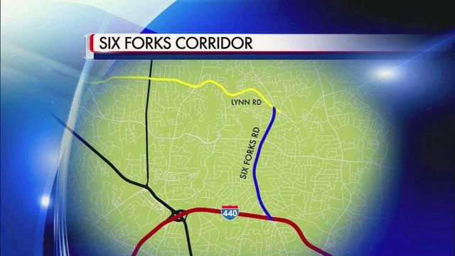 Raleigh officials look at ways to relieve Six Forks Road congestion