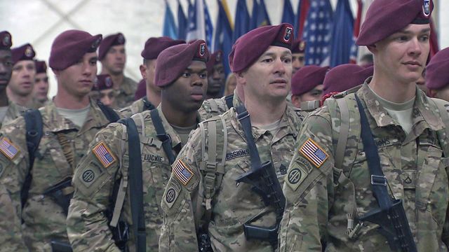 Soldiers return to Fort Bragg after 9-month deployment to Iraq