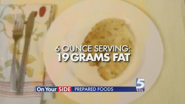 Consumer Reports: Prepared foods may not be a healthy meal