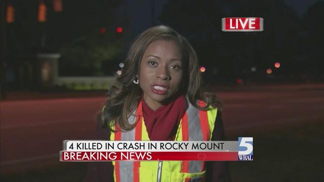 4 killed in crash outside Rocky Mount college