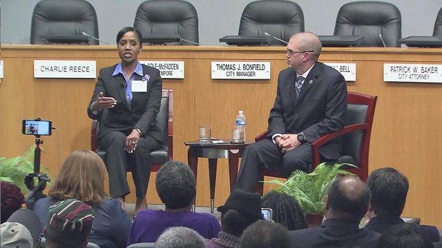 Durham police chief candidates take questions from public